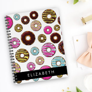 Motif De Donuts, De Donuts Colorés, Votre Nom