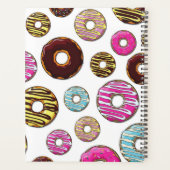 Motif De Donuts, Donuts Colorés, Saupoudrages (Dos)