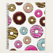 Motif De Donuts, Donuts Colorés, Saupoudrages (Devant)