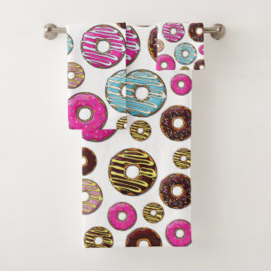 Motif De Donuts, Donuts Colorés, Saupoudrages