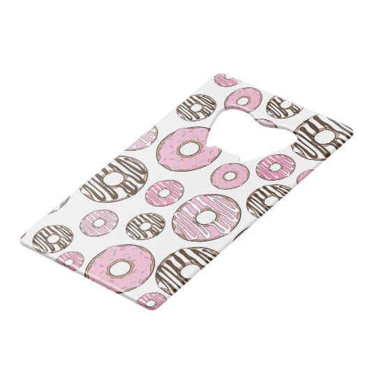 Motif De Donuts, Donuts Roses, Donuts Blancs (Devant Angle)