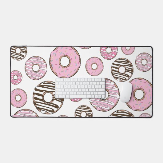 Motif De Donuts, Donuts Roses, Donuts Blancs (Clavier et souris)