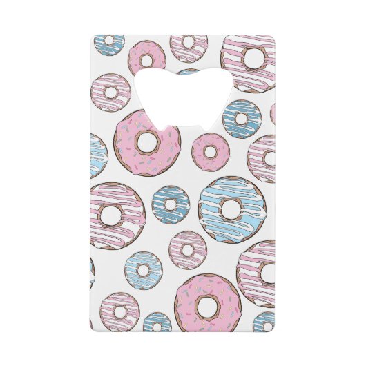 Motif De Donuts, Donuts Roses, Donuts Bleus (Dos)