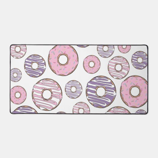 Motif De Donuts, Donuts Roses, Donuts Violets (Recto)