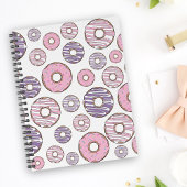 Motif De Donuts, Donuts Roses, Donuts Violets
