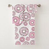 Motif De Donuts, Donuts Roses, Saupoudrages (En situation)