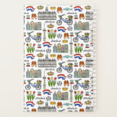 Motif de doodle de Pays-Bas (Dos)