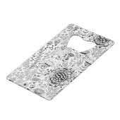 Motif de doodle d'oiseaux et de fleurs (Dos Angle)