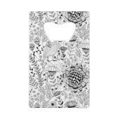 Motif de doodle d'oiseaux et de fleurs (Dos)