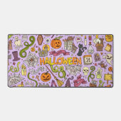 Motif de doodle Halloween mignon (Recto)