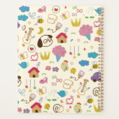 Motif de doodle mignon pour enfants (Dos)