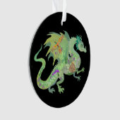 Motif de dragon de forêt enchanté (devant)