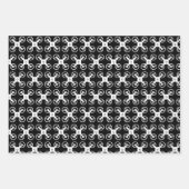 Motif de drone aérien draps papier d'enveloppement (Devant)