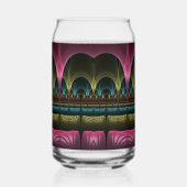 Motif de fantaisie spécial abstrait fractal coloré (Gauche)