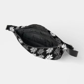Motif de feuille aînée noir blanc gris (Ouvrir)