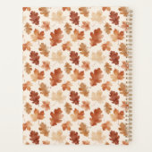Motif de feuille d'automne confortable (Dos)
