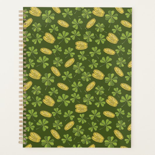 Motif de feuille et de pièce d'or (Devant)