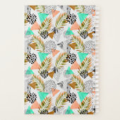 Motif de feuille géométrique Tropical Abstrait (Dos)