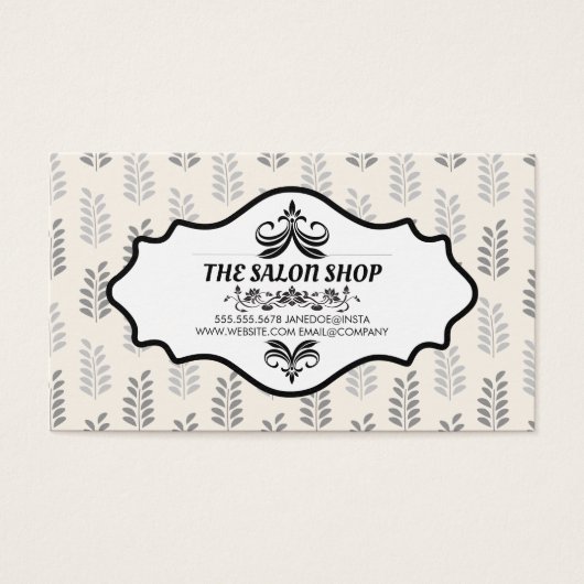 Motif de feuille naturel | Cadeau (Devant)