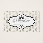 Motif de feuille naturel | Cadeau (Dos)