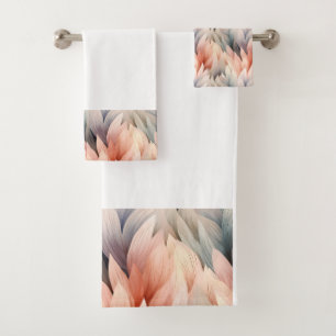 Motif de feuille pastel apaisé à l'aquarelle Print