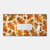 Motif de feuilles de chêne d'automne | Esthétique (Clavier et souris)