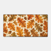 Motif de feuilles de chêne d'automne | Esthétique (Recto)