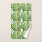 Motif de feuilles de jungle tropicale (Serviette à main)