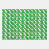 Motif de feuilles de palmier vert moderne (Devant 2)