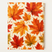 Motif de feuilles d'érable d'automne | Feuille rou (Dos)
