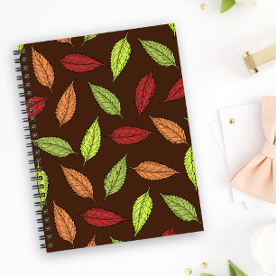 Motif de feuilles, feuilles colorées, feuilles d'a