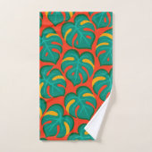 Motif de Fiesta Tropicale (Serviette à main)