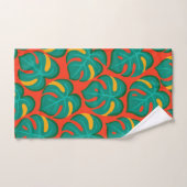 Motif de Fiesta Tropicale (Serviette à main)