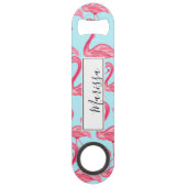 Motif de Flamant rose peint par été rose mignon (Devant)