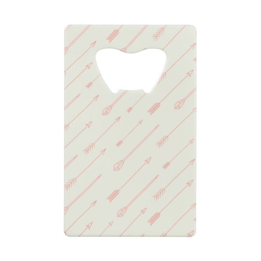 Motif de flèches décrit par corail (Devant)