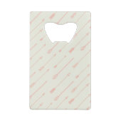 Motif de flèches décrit par corail (Dos)