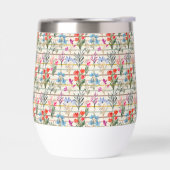 Motif de fleur d'aquarelle moderne (Gauche)