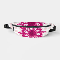 Motif de fleur de kaléidoscope abstrait coloré Thr
