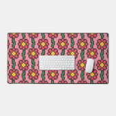 Motif de fleur pixel 8 bits (Clavier et souris)