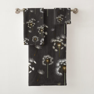 Motif de fleur sauvage de pissenlit