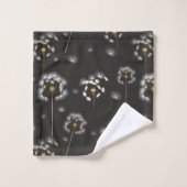 Motif de fleur sauvage de pissenlit (Gant de toilette)