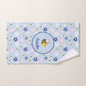 Motif de fleur simple mignon (Serviette à main)
