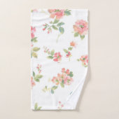 Motif de fleurs (Serviette à main)