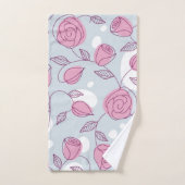 Motif de fleurs (Serviette à main)