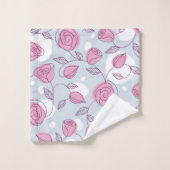 Motif de fleurs (Gant de toilette)
