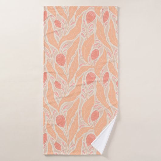 Motif de fleurs (Serviette de bain)