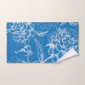 Motif de fleurs (Serviette à main)