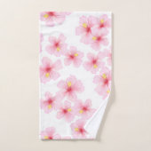 Motif de fleurs (Serviette à main)