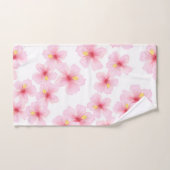 Motif de fleurs (Serviette à main)
