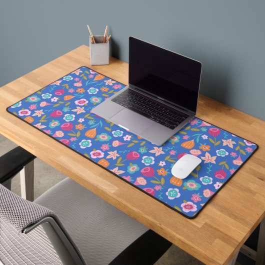 motif de fleurs abstraites colorées (Bureau 2)